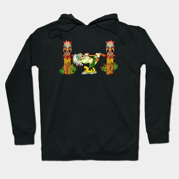 Head Chief Outback Campfire Hoodie by Trendy Black Sheep